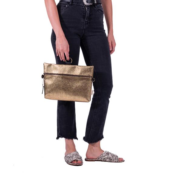 Textured Gold Big Bag