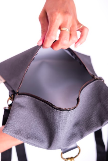 Silver Dots Mini Bag