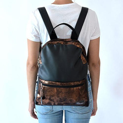 Polished Bronze Backpack