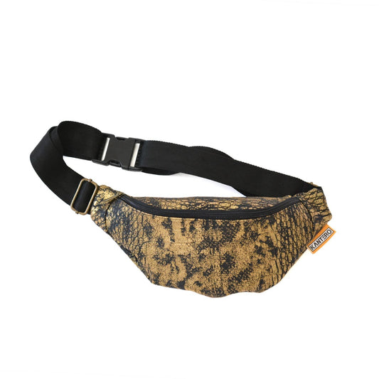 Gold Snake Fanny Pack