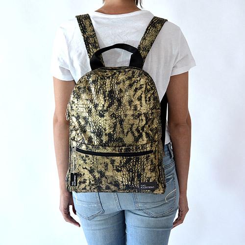 Gold Snake Backpack