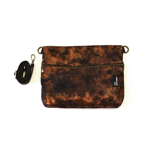 Polished Bronze Side Bag