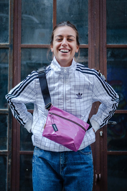 Shiny Pink fanny pack