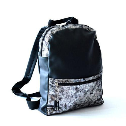 Polished Silver Backpack