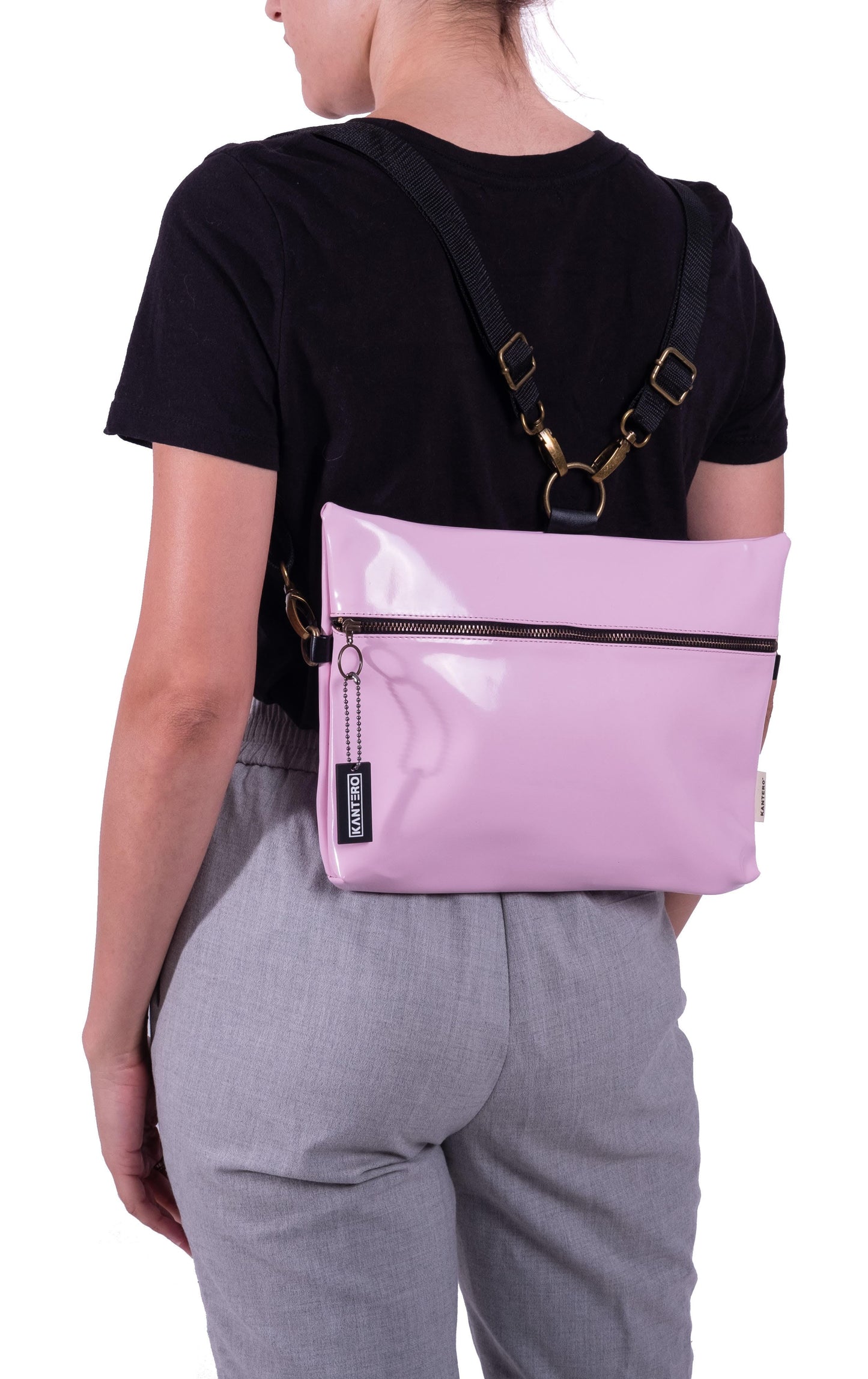 Shiny Baby Pink Big Bag