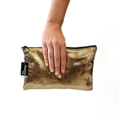 Glitter Gold Clutch