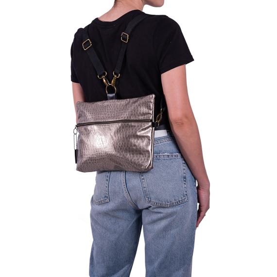 Light Gold Textured Big Bag