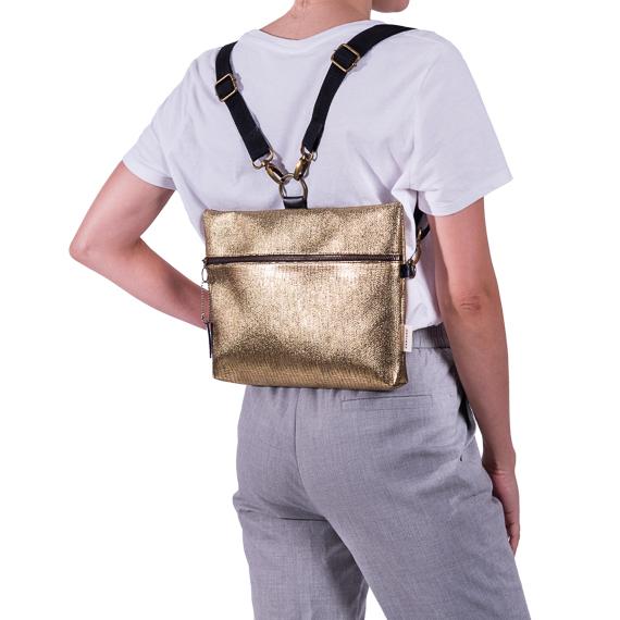 Textured Gold Big Bag