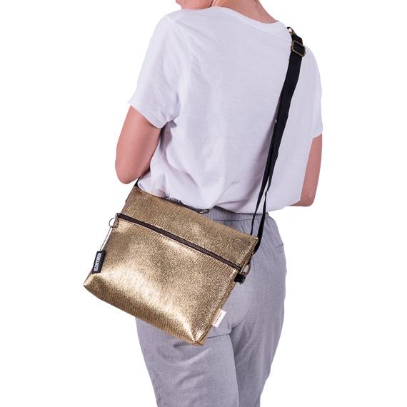 Textured Gold Big Bag