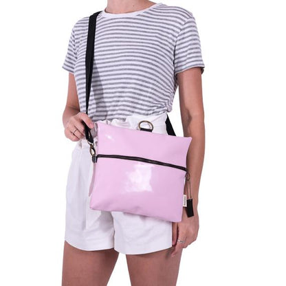 Shiny Baby Pink Mini Bag