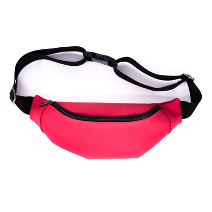 Red Matte Fanny Pack