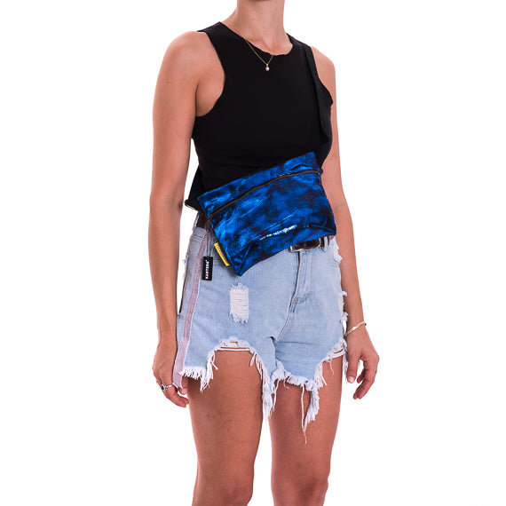 Shiny Blue fanny pack