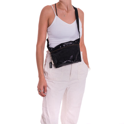 Glitter Black fanny pack