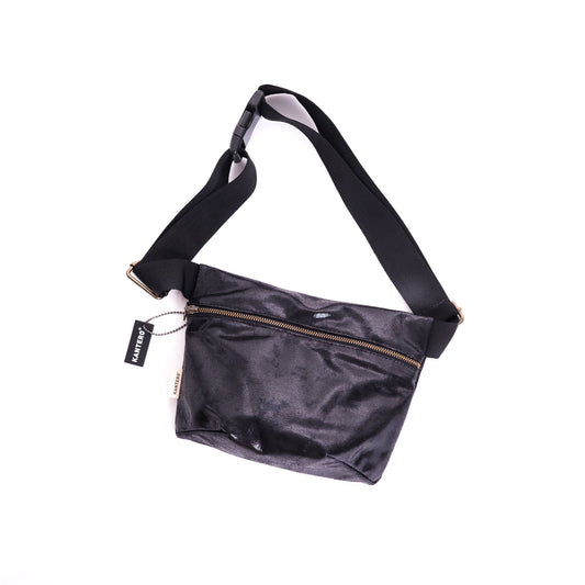 Glitter Black fanny pack