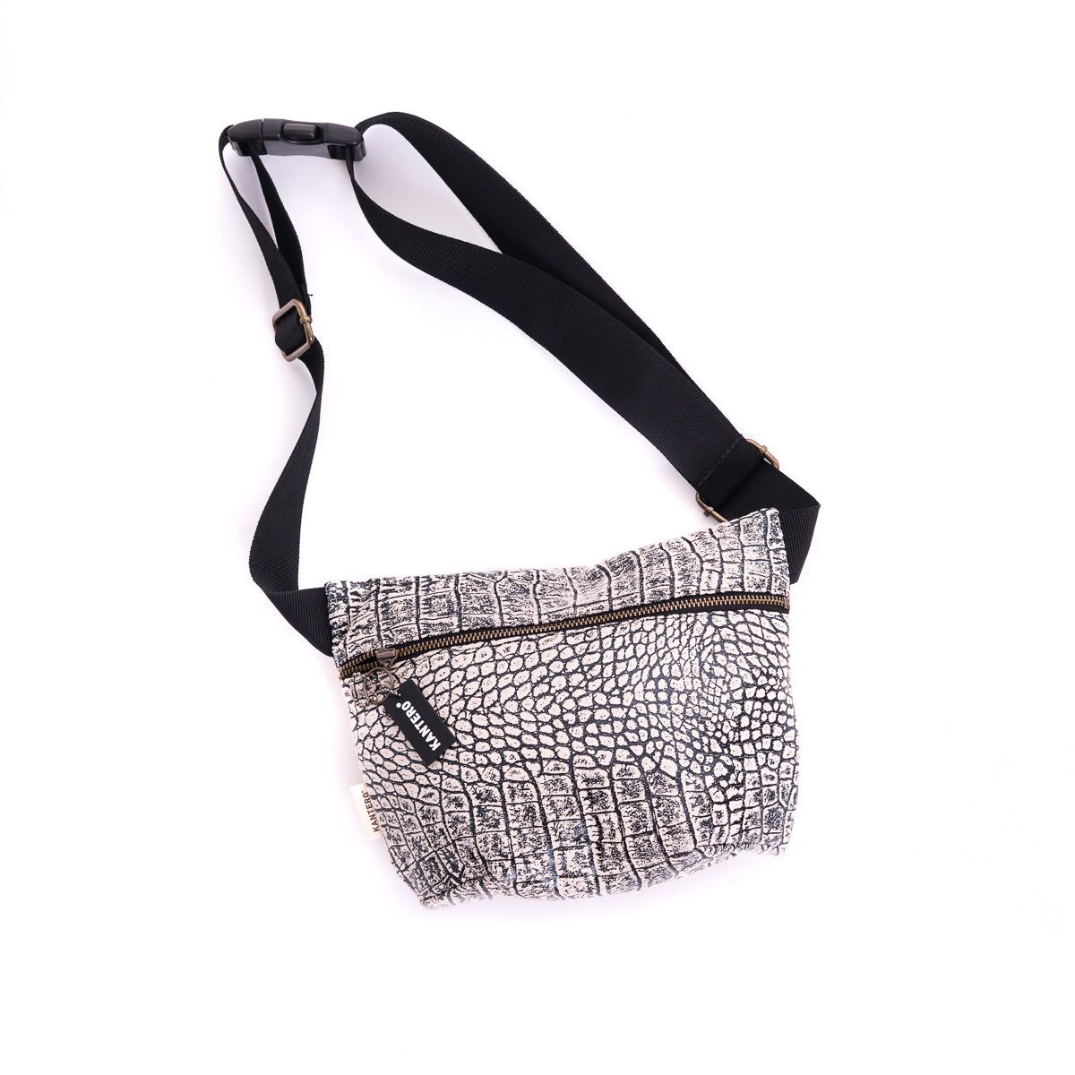 Crocodile print  fanny pack