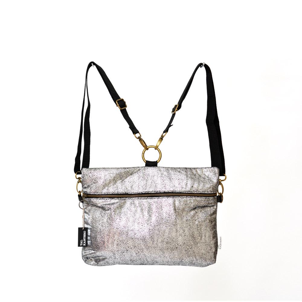 Dark Silver Glitter Big Bag