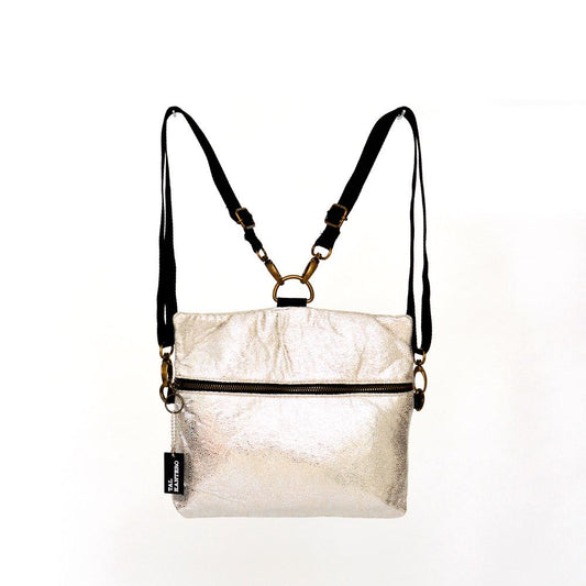 White silver Glitter Mini Bag