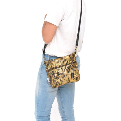 Gold Snake Side Bag