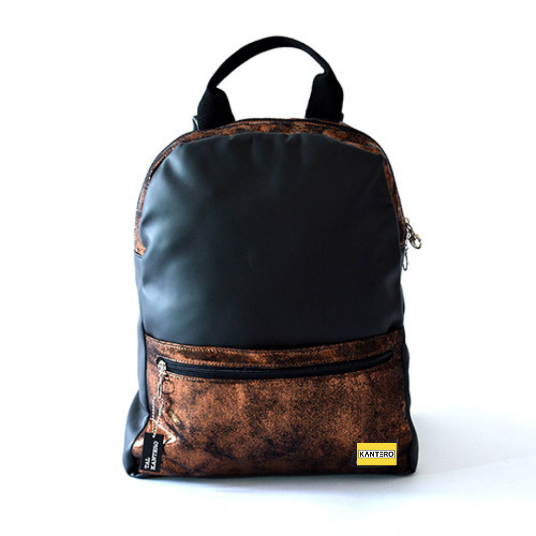 Polished Bronze Backpack