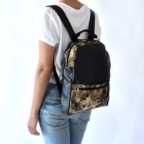 Polished Gold Backpack