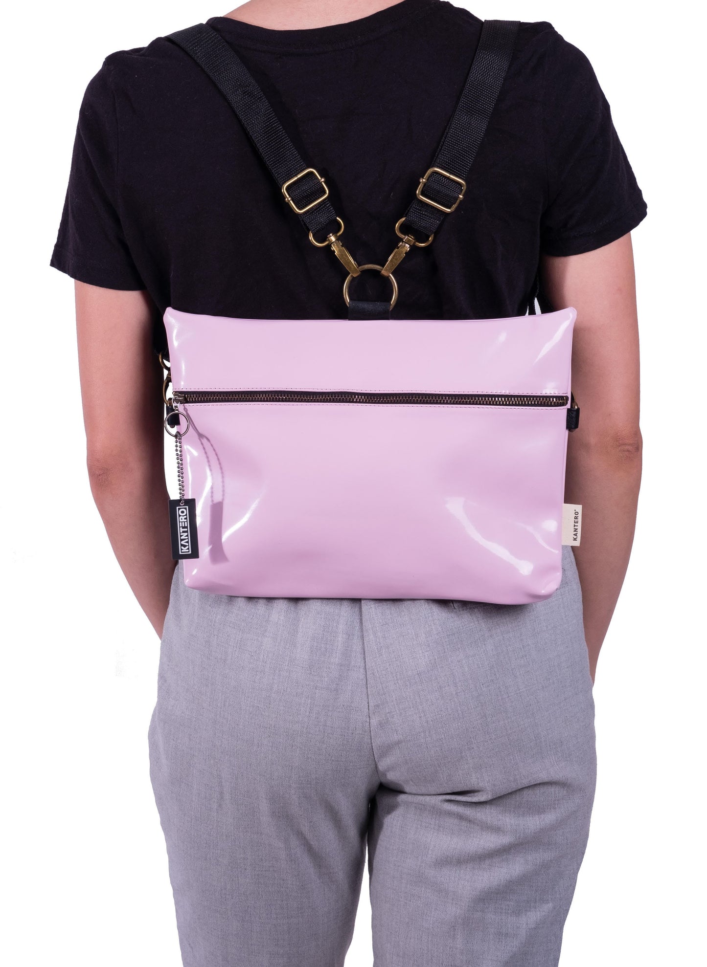 Shiny Baby Pink Big Bag